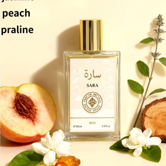 Sara Perfume with Gold Accents New 3.0FL.OZ. New in Sealed Box - Picture 3 of 4